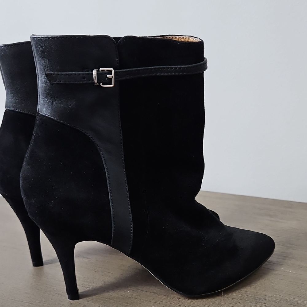 Corso Como Black Heeled Boots